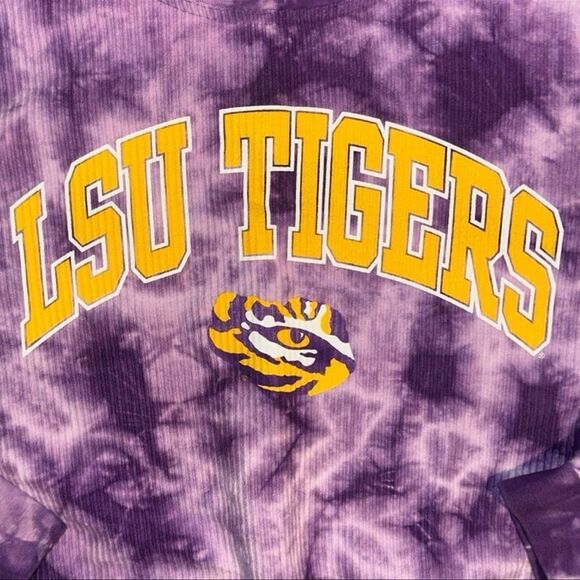 LSU Cropped Sweatshirt - Picture 2 of 4